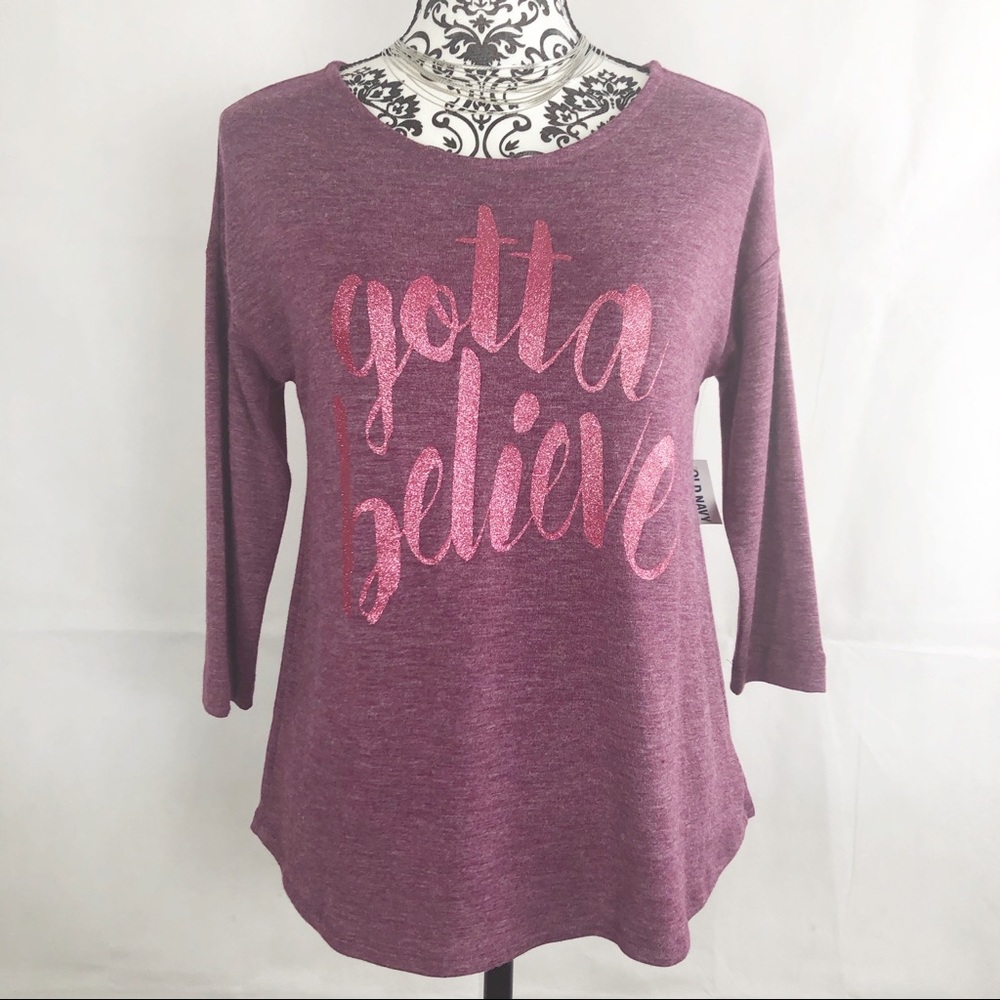 Old Navy | Girls Blouse Size XL Color Purple NWT